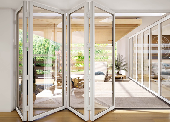 UPVC Bi Fold Door Manufacturer, Trader & Wholesaler in Lucknow, Kanpur, Uttar Pradesh & India